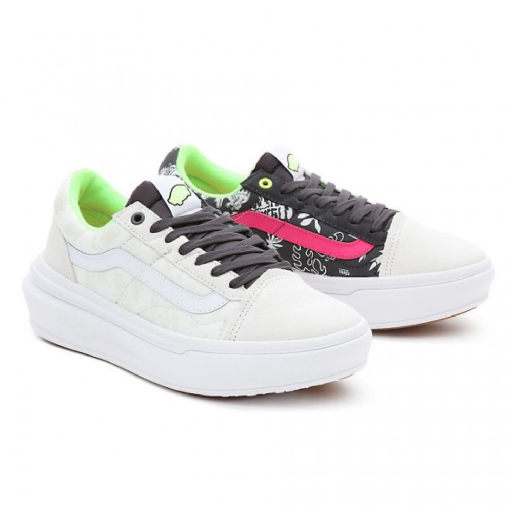 VANS | Old Skool Overt Single Day- Suede and Neon Sneakers